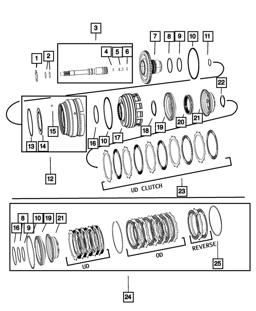 Genuine Mopar Input Seal 4799090