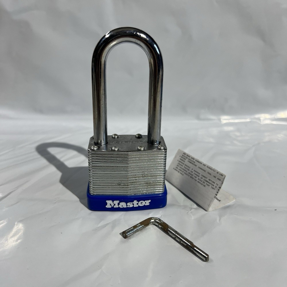 NEW Master Combination Padlock 179LH With Resettable Combination