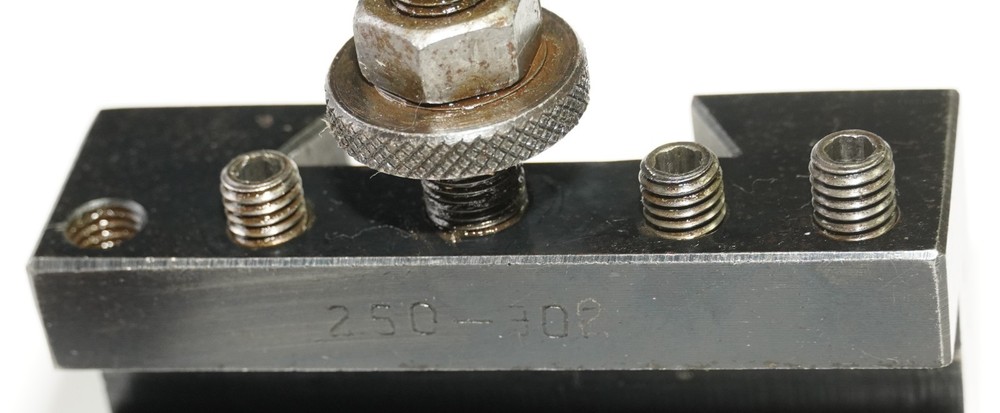 Lathe 250-302 CXA Toolholder, Facing, Turning, Quick-Change
