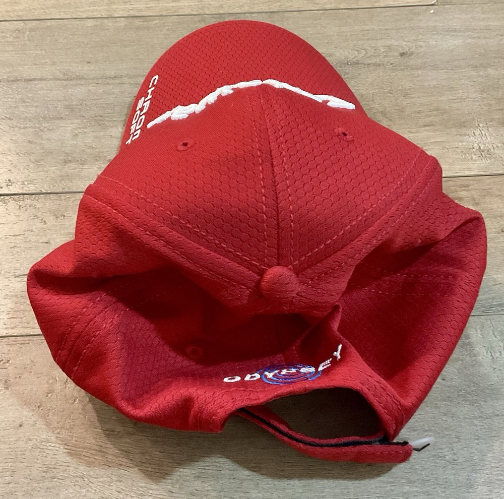 Callaway Chrome Soft Hat Rogue Odyssey Red Adjustable Performance Golf Cap