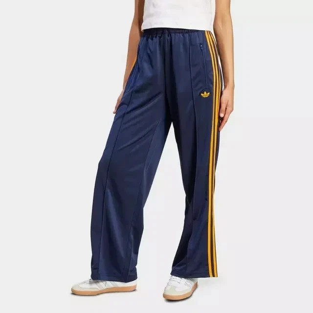 ADIDAS ORIGINALS FIREBIRD TREFOIL WOMENS TRACK PANTS JW1229 NAVY BLUE Size S, M
