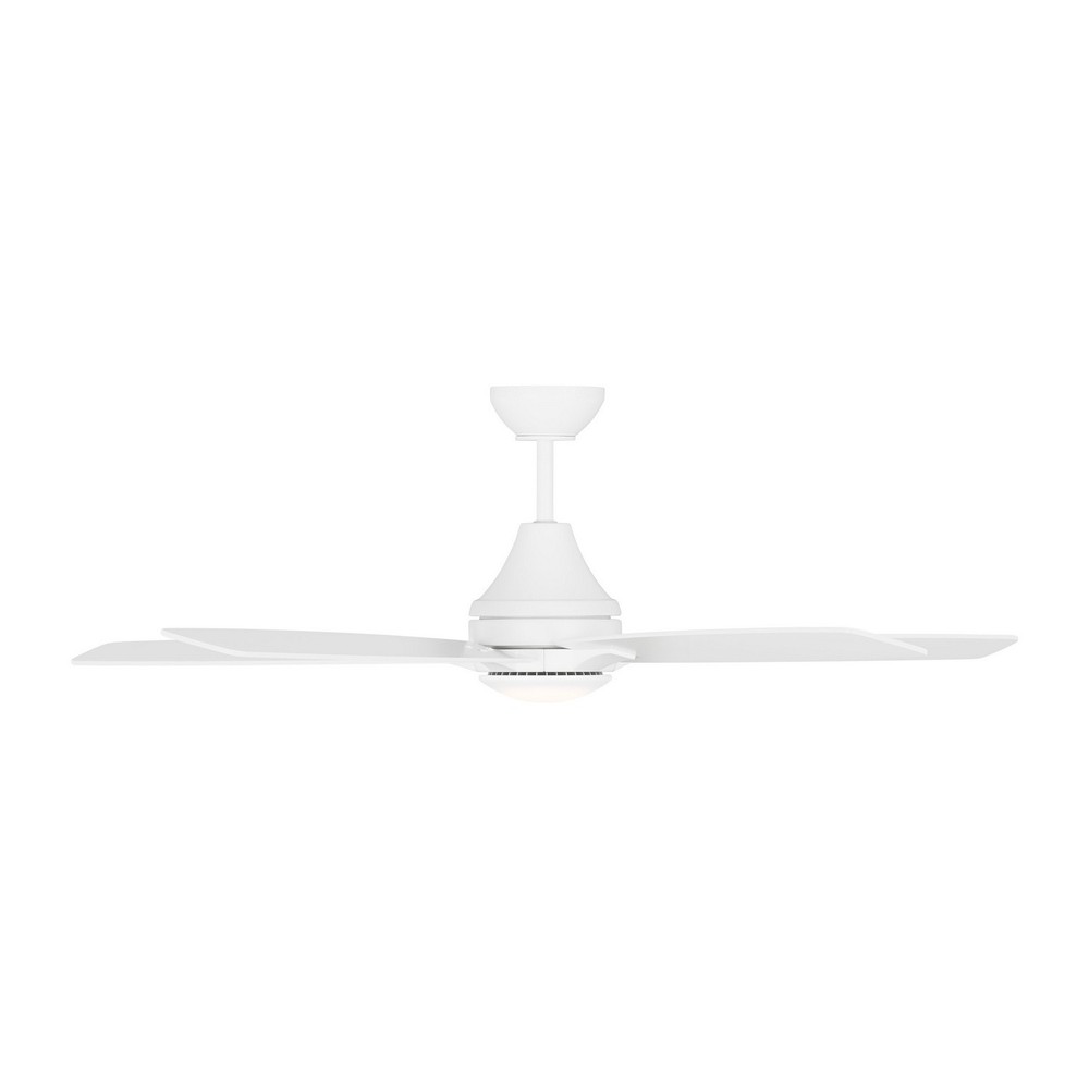 Generation Lighting Lowden 52" Damp Location - White 1-Light