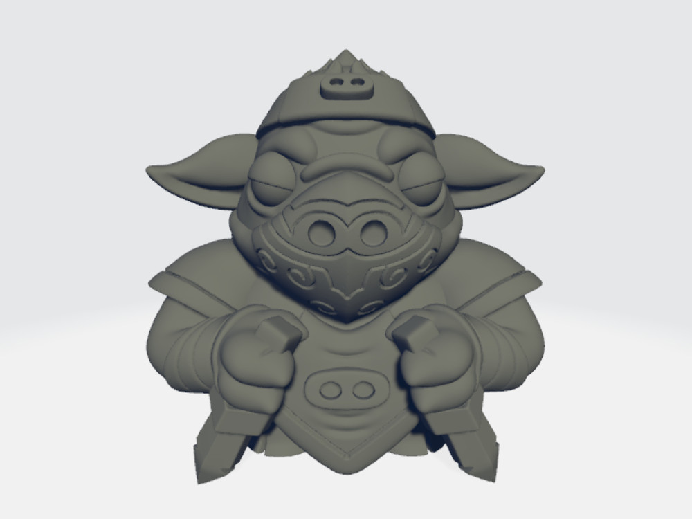 Chibi Tykes - Assassin Pig