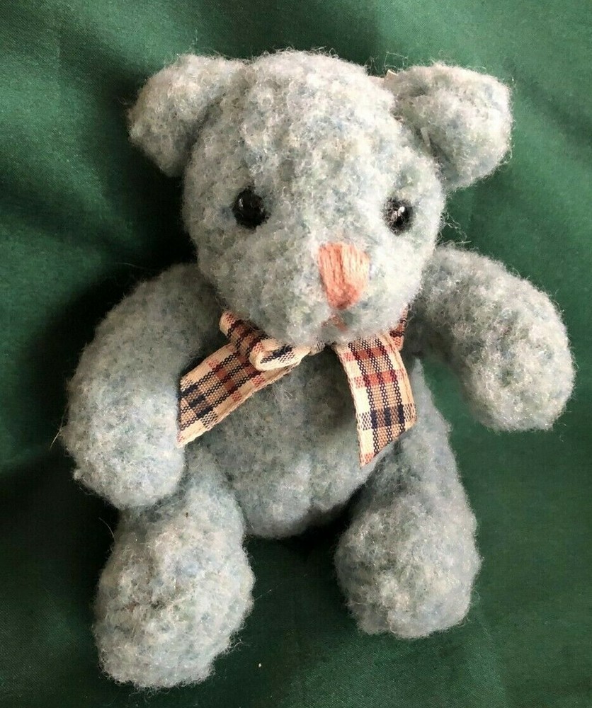 RUSS BERRIE - 4"  PLUSH BEAR - LITTLE HUGS
