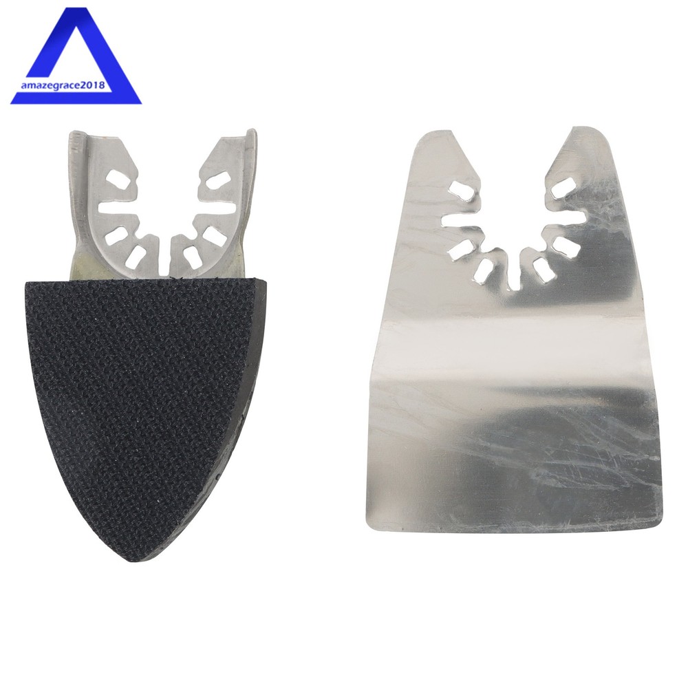 115Pack Professional Universal Quick Release Tool Saw Blades Multitool Kits