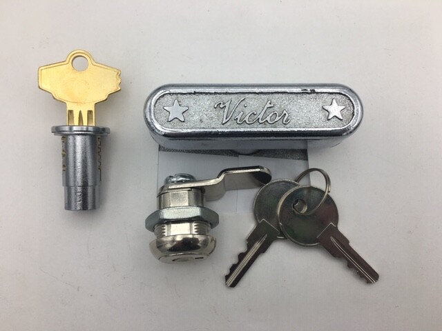 Toy N Joy Lock & Key TOP & BOTTOM replacement set V2 2" Capsule Vending Machine
