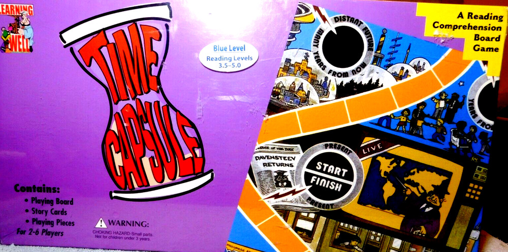 Learning Well~Educational Board Game Time Capsule Reading Comprehension