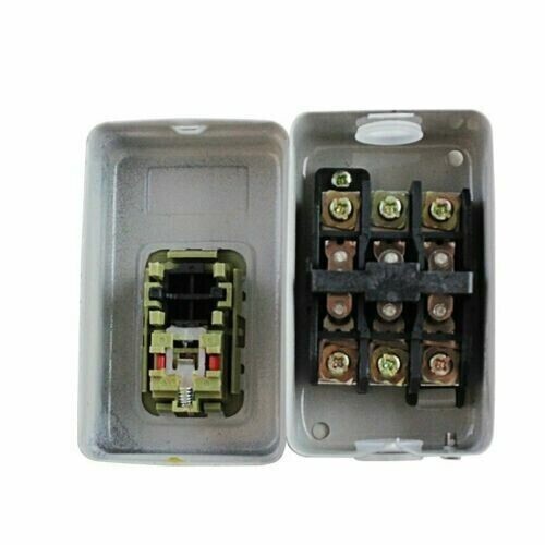 BENCH TOOL DRILL PRESS SWITCH PUSH BUTTON ISOLATOR METAL STARTER MOTOR BS230B