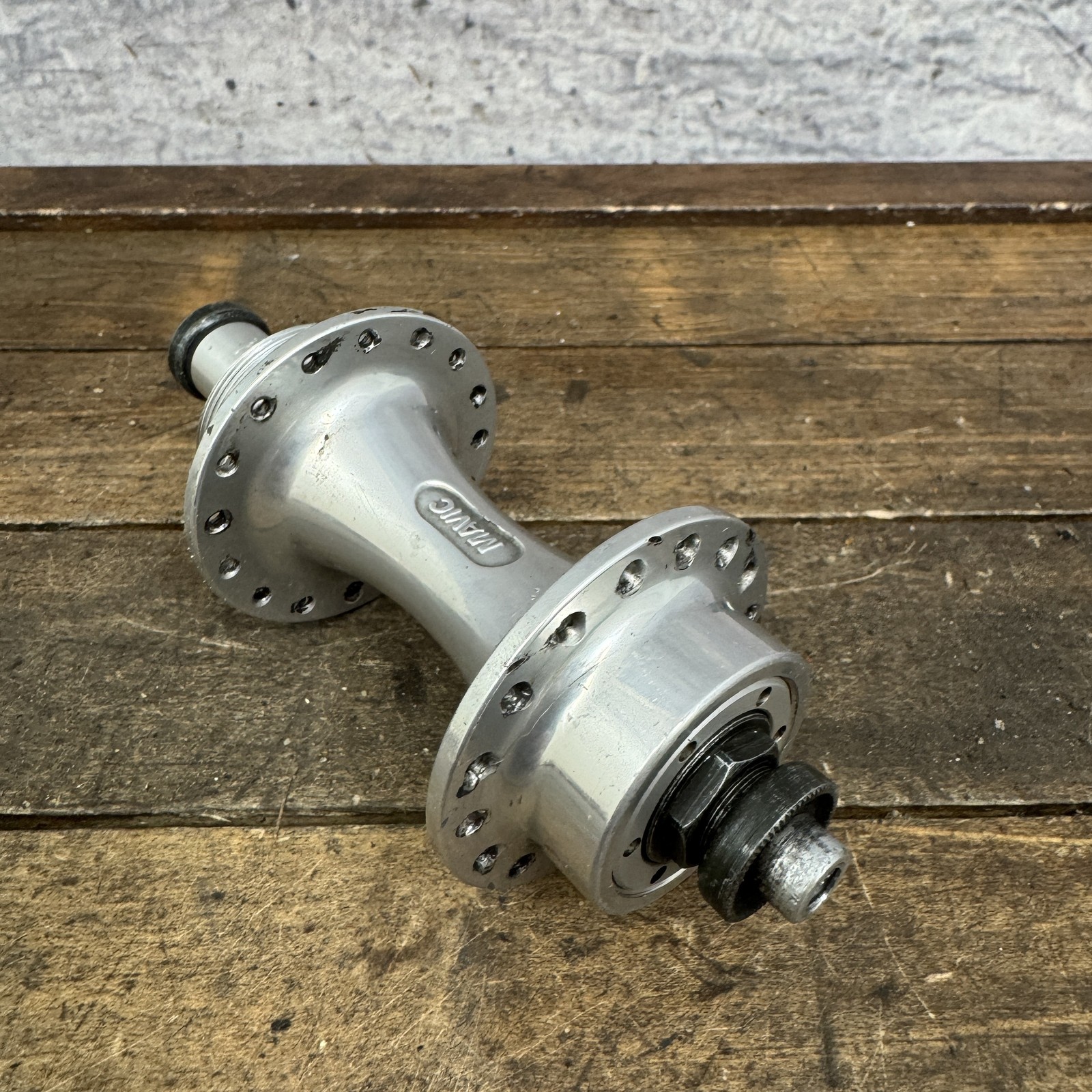 Vintage Mavic 500 Rear Hub 32H BSA Threaded Freewheel Road Bike Hub 126mm