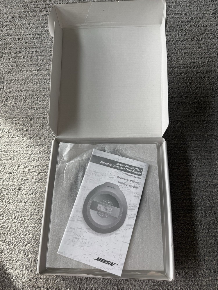 Bose PM-1 Portable Single CD Player Open Box