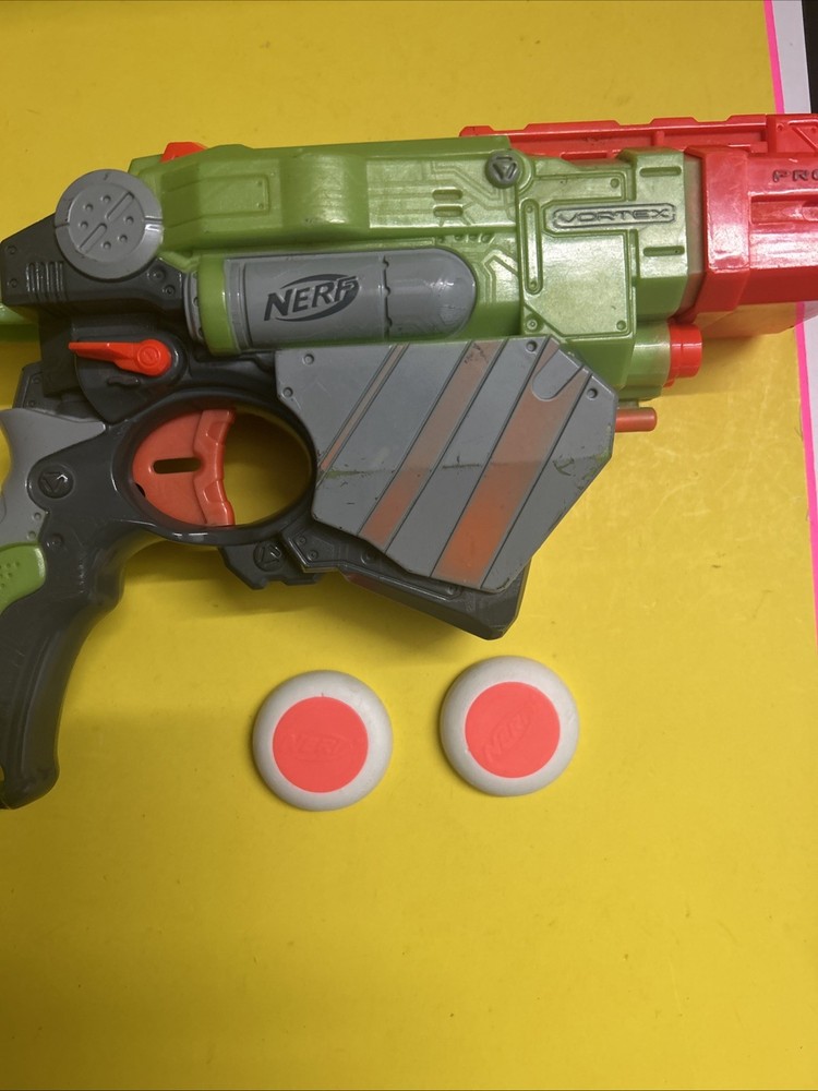 NERF VORTEX PROTON BLASTER Tested 2Disks included