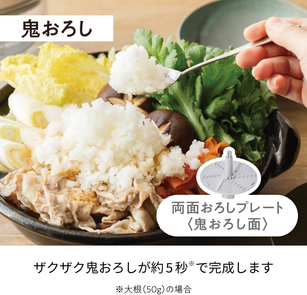 Recolte Cordless Capsule Cutter Bonne RCP-7 Cream White 8 roles in 1 machine NEW