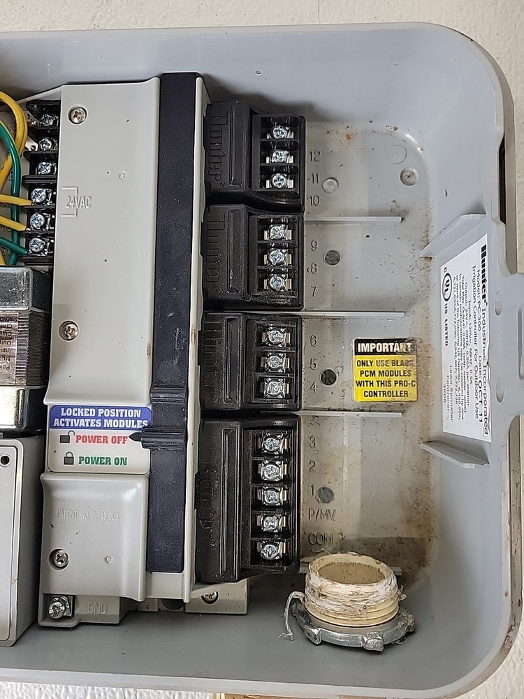 Hunter Pro-C Irrigation Controller 12-Station w/ 3 PCM-300 Modules Parts Unit