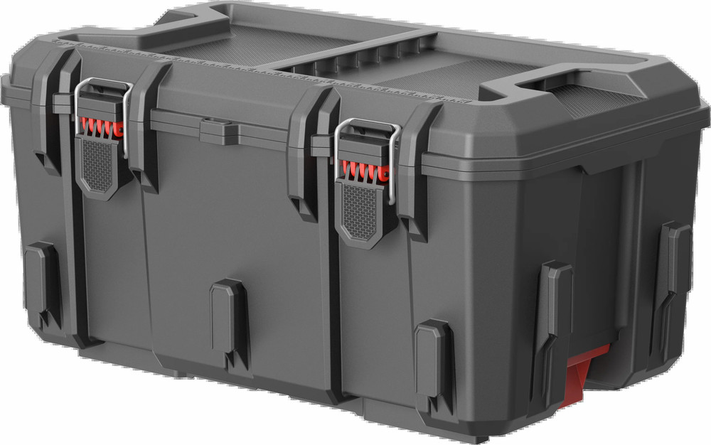 Hyper Tough Hyper Stack Heavy Duty 3 Piece Modular Rolling Toolbox System, Black