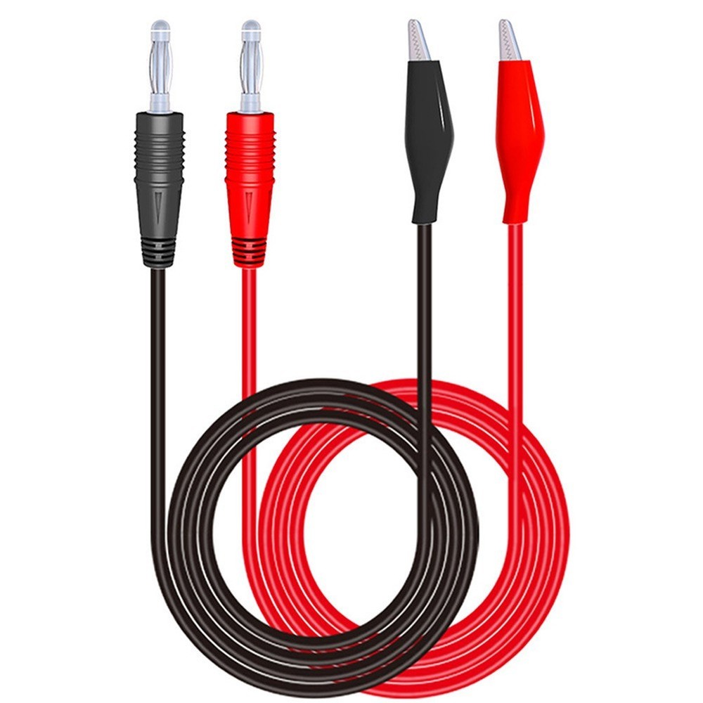 Clips Test Line 104cm 1Pair Dual Measure Tools Test Cable Line