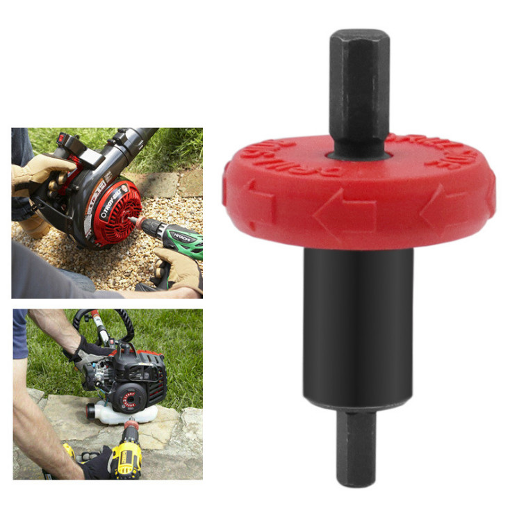 Electric Start Drill Bit Motor Mower Starter Electric Engine Drill Bit Adapter
