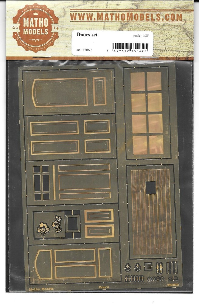 MATHO Models Photo Etch Door Front Set, Various in 1/35  062  ST