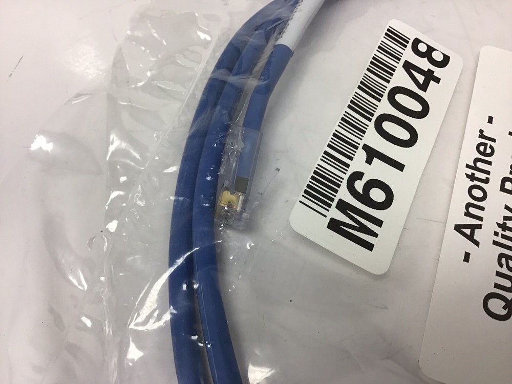 NEW Black box EYN911MS-0005 CAT6 Solid Conductor Plenum Cable Blue 5-Feet 1.5M