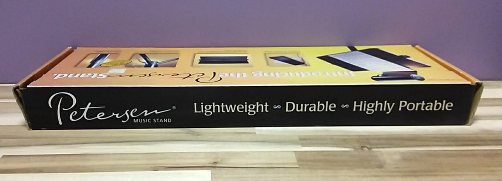 Petersen Folding Music Stand ~ Transforms Into Compact Case ~ Model # P2K