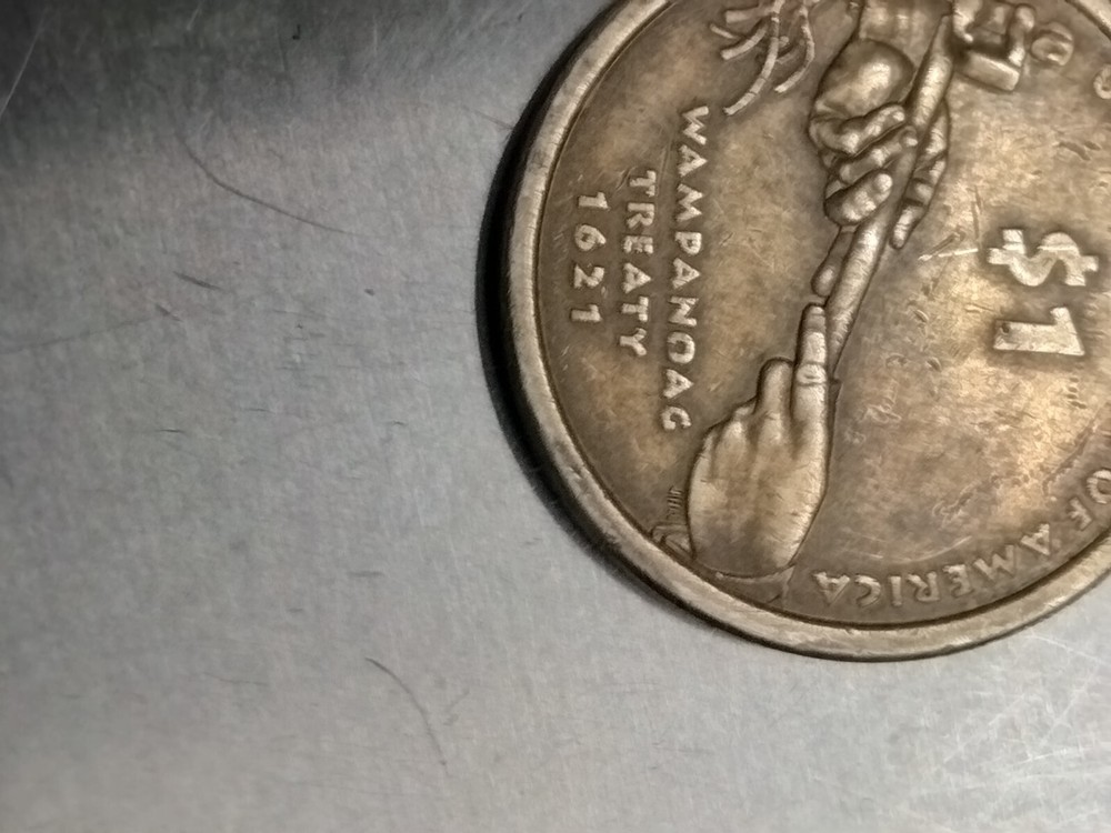 Rare coin $1 gold