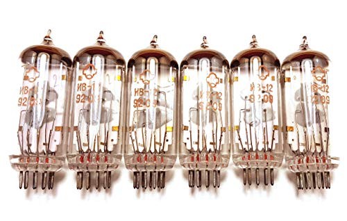 IV-12 Large Vfd 7-Segment Clock Tubes 6pcs