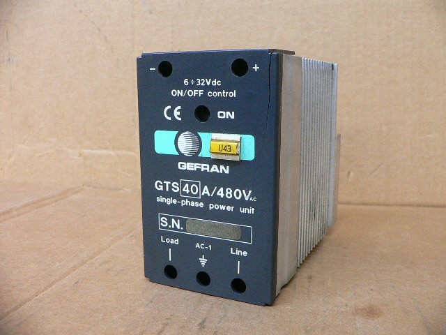 Gefran Gts40a/480Vac Solid State Relay