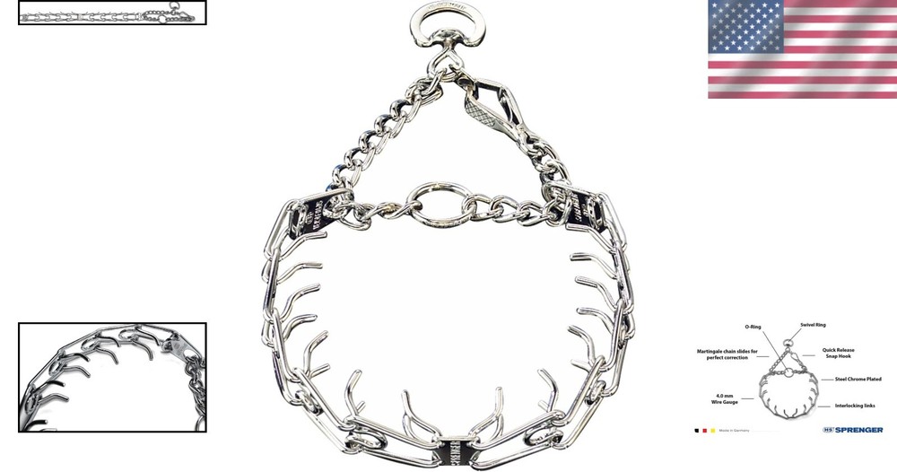Herm Sprenger Quick Release Collar for Bullmastiffs