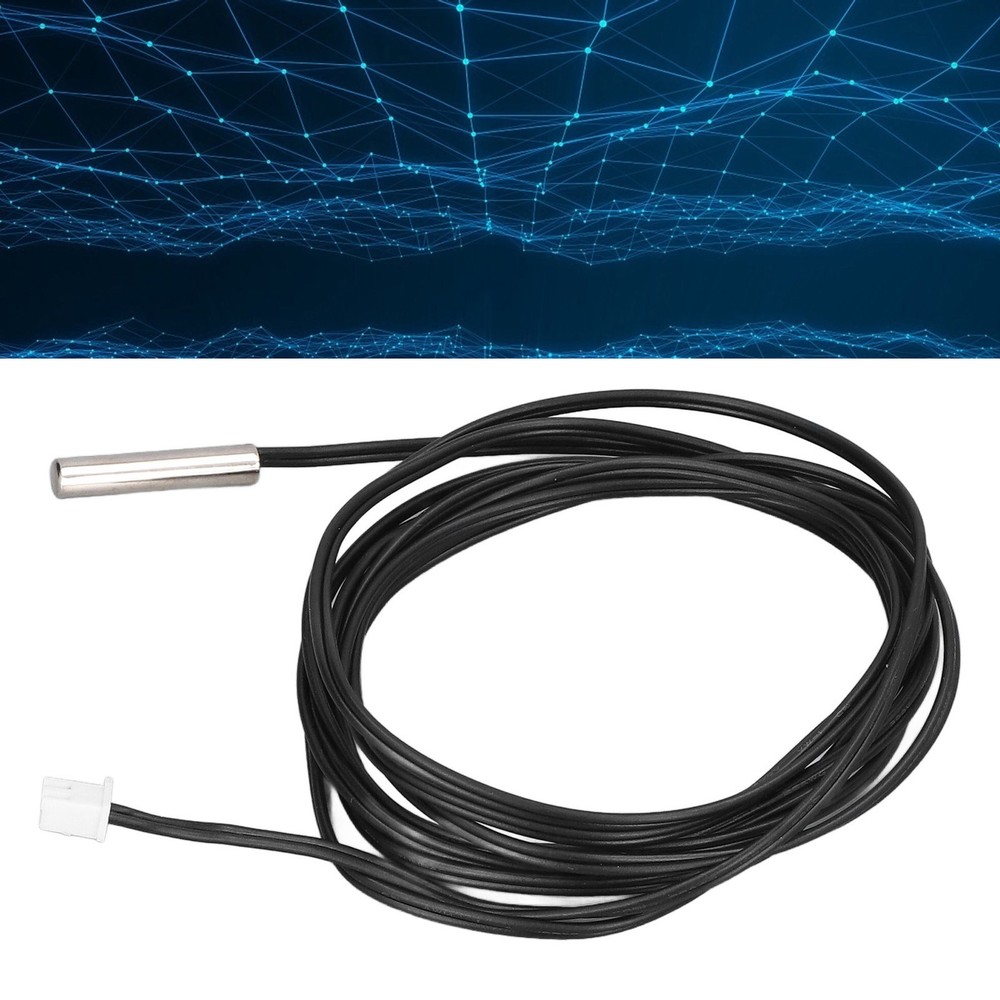 10Pcs Thermistor Sensor Temp Probe 5x25mm Cylindrical Head 2M Cable Part