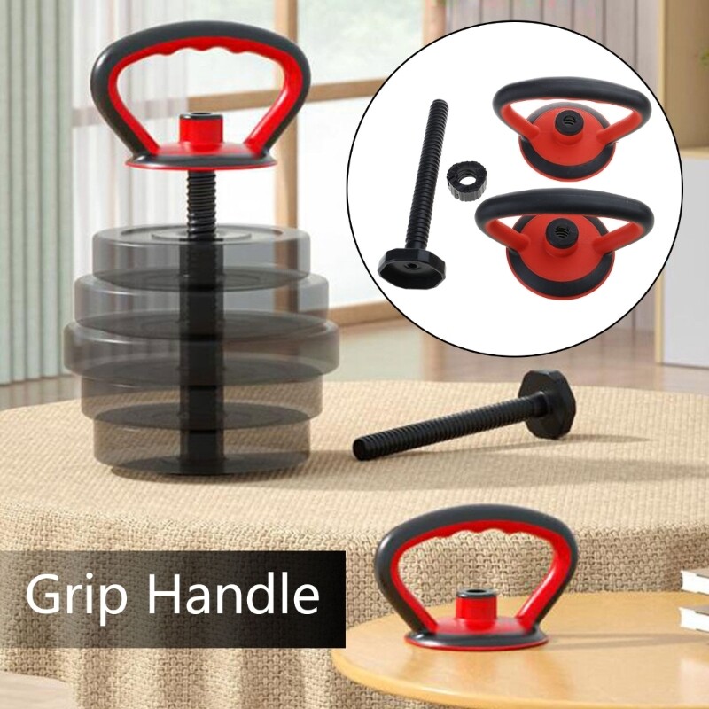 Adjustable Kettlebells Handle Dumbbells Converter Workout Kettle Bells Grip