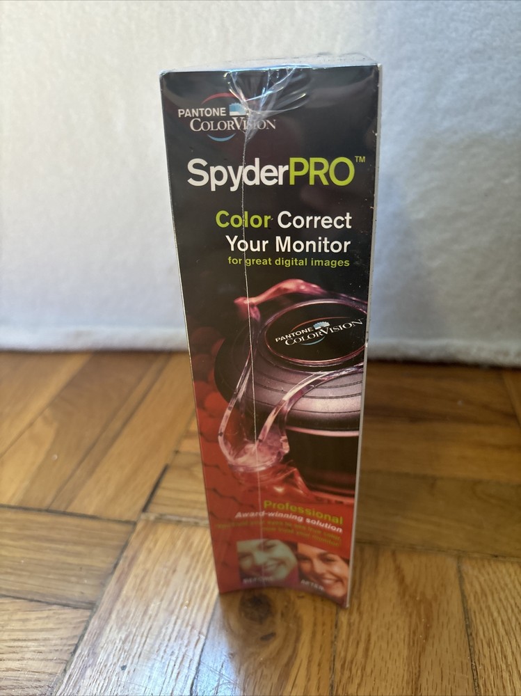 Pantone ColorVision Spyder Pro W Optical & Printfix Scanner #660 bundle SEALED