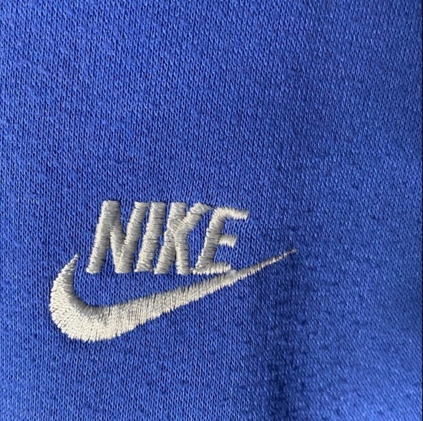 Nike Jacket Men Full Zip Blue Size Large