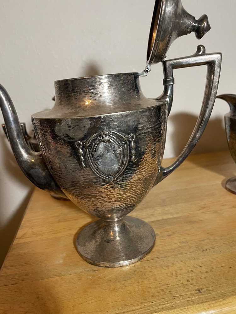 Sheffield Silver plate Teapot 4 Pieces