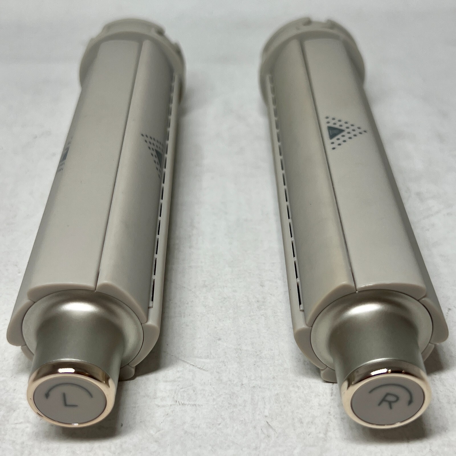 Shark 1.25" Auto-Wrap Curlers Left/Right Beige for Shark FlexStyle System HD430