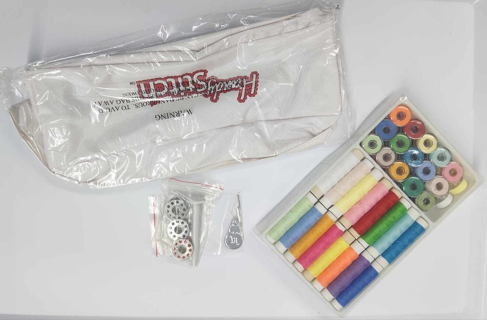 Handy Stitch Portable Multi-Powered Handheld Sewing Device w/Case & Accessories