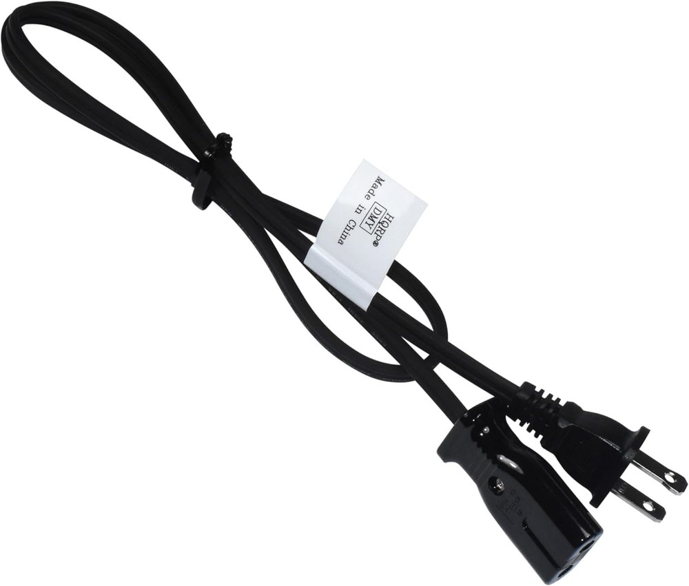 3ft 2-Prong Power Cable Cord for Percolators & Many Small Electronics Appliance