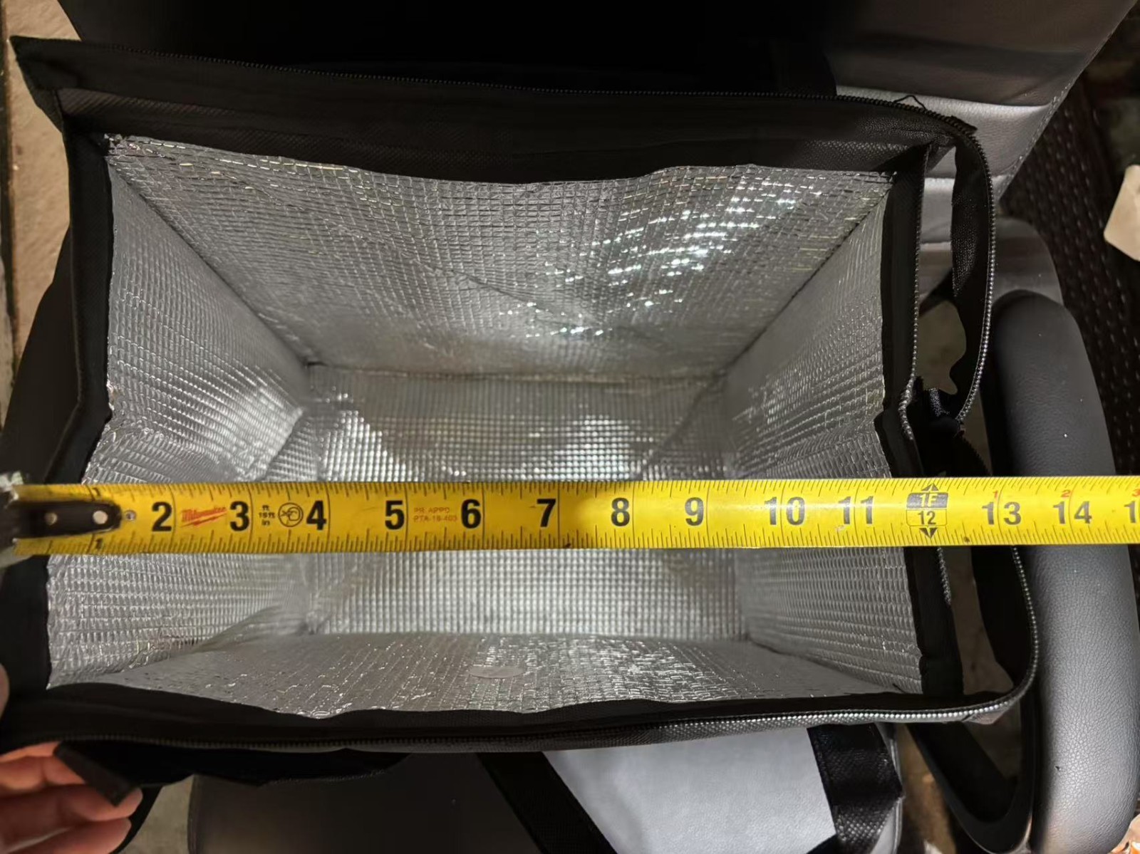 Insulated Uber Eats Delivery Bag – 34x22x38cm | Thermal Food Carrier with Handle