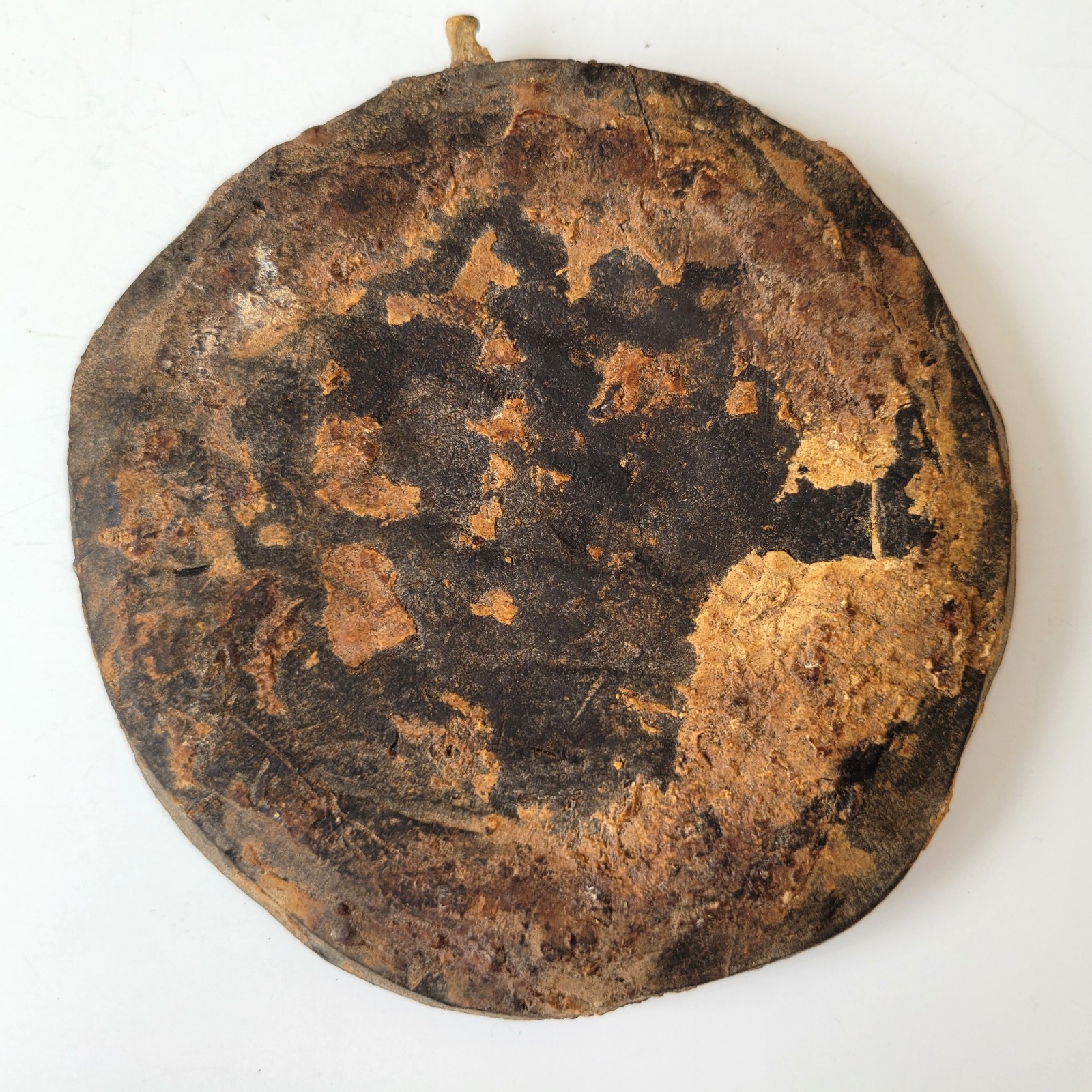 Hunter scene 30s Vintage wax form Antique casting mold Relief Tool Hunting