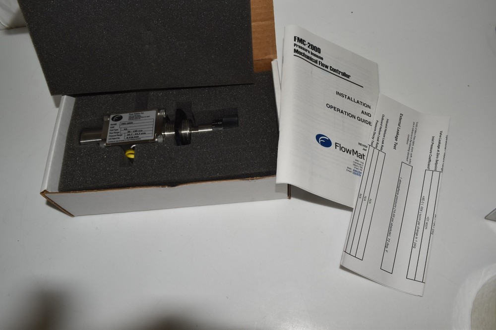 FLOW MATRIX FMC 2000 Mechanical Flow Controller - NEW IN BOX (LVP40)