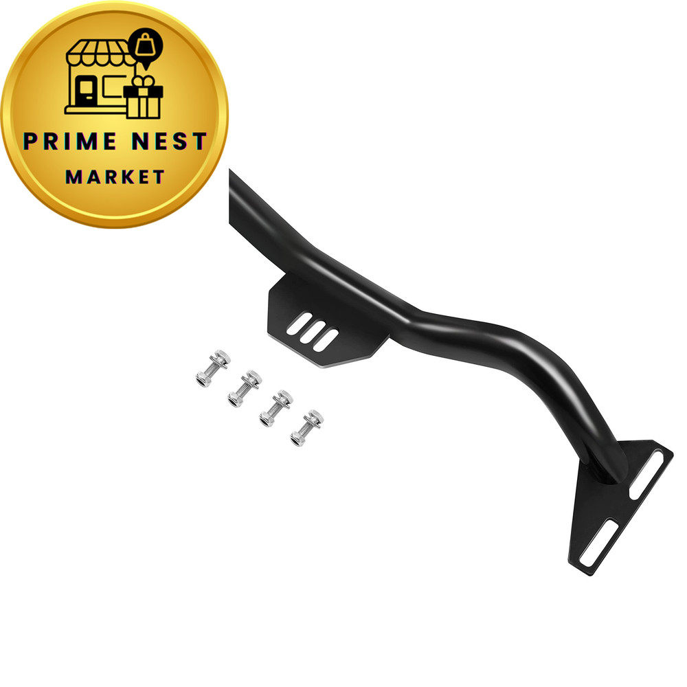 JY PERFORMANCE Adjustable Transmission Crossmember Compatible with Black