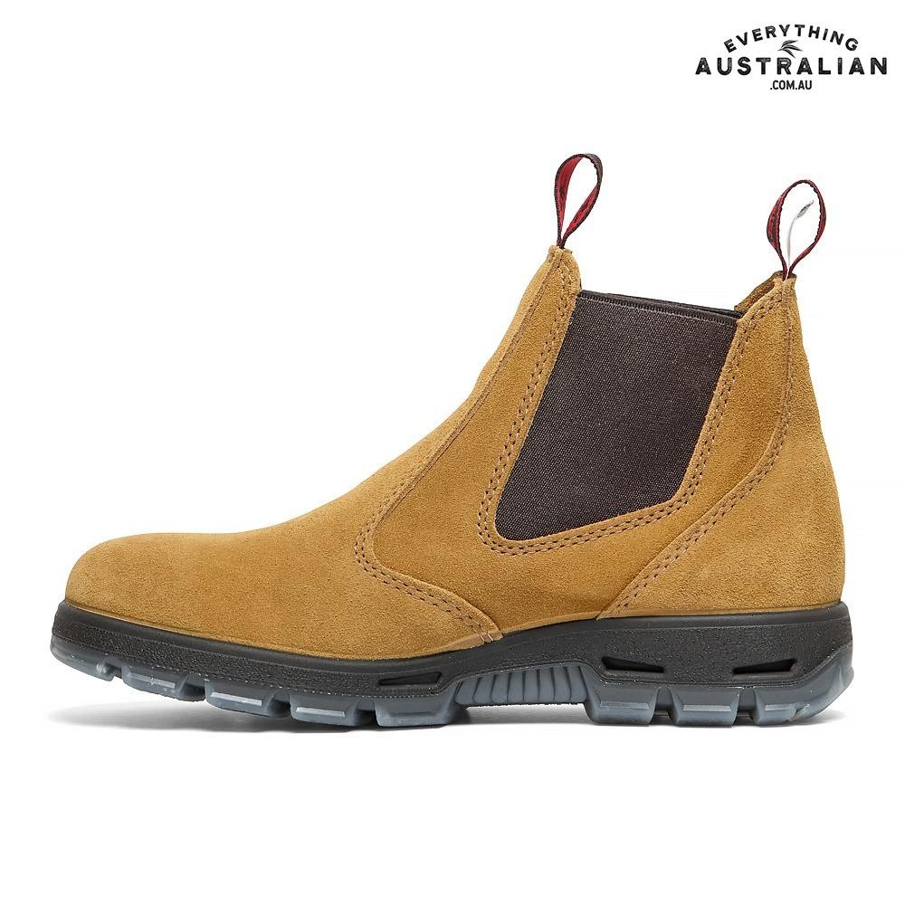 Redback Bobcat UBBA Soft Toe Boot Banana Suede