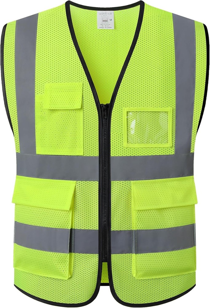 Reflective Safety Vest for Work and Construction