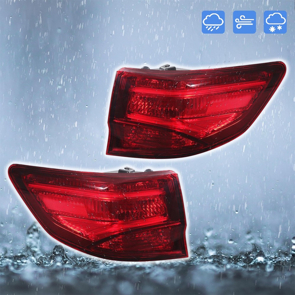 Outer Brake Tail Light Assembly for MDX 2014-2020 Driver Left Passenger Right