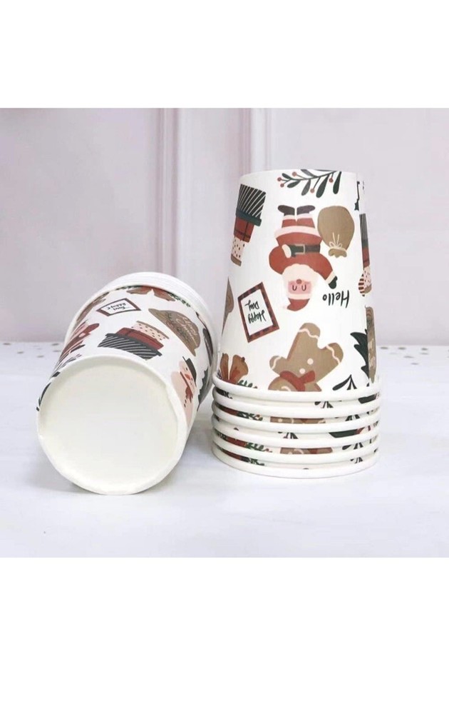 12 Pack X2 (24) Kikevite Christmas Disposable Paperware.