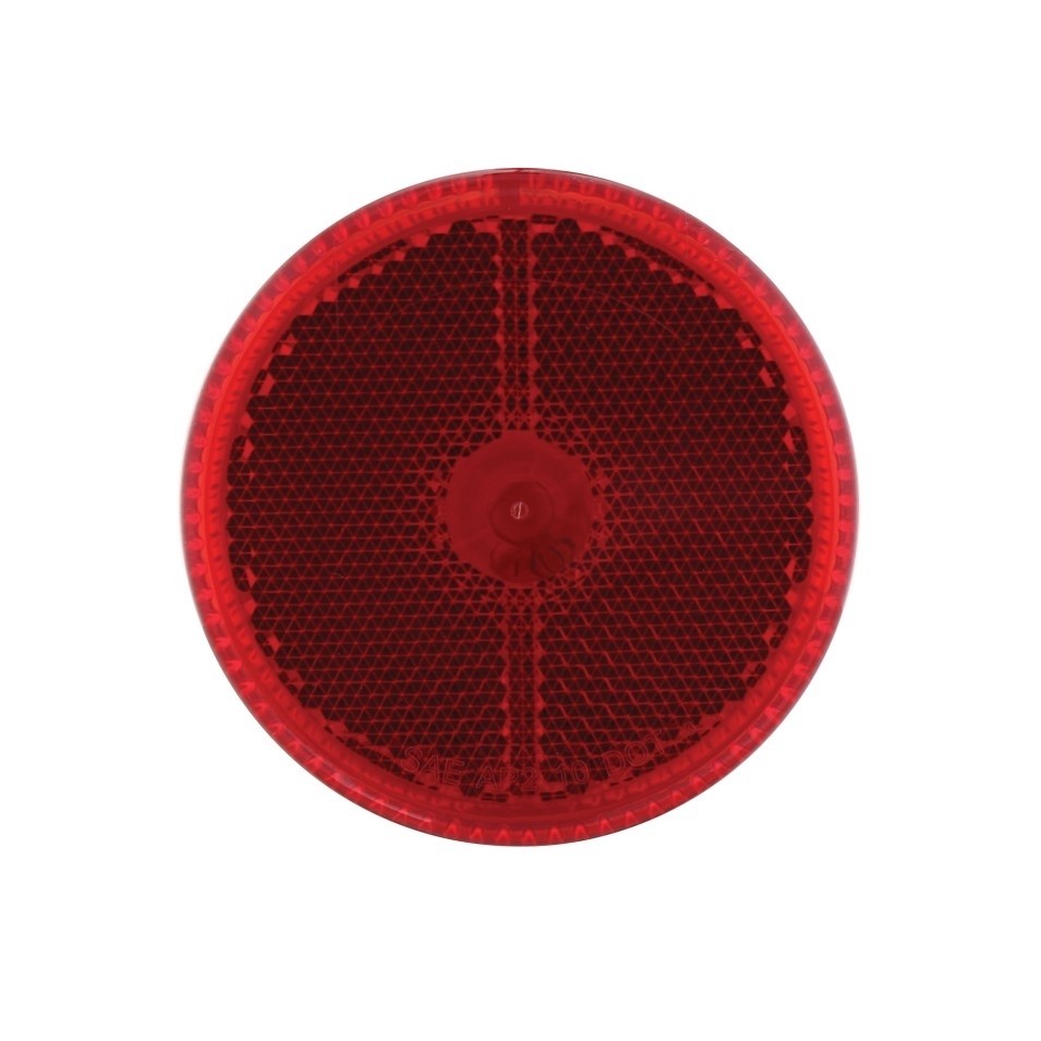 2 1/2" Reflectorized Clearance/Marker Light Kit - Red Lens