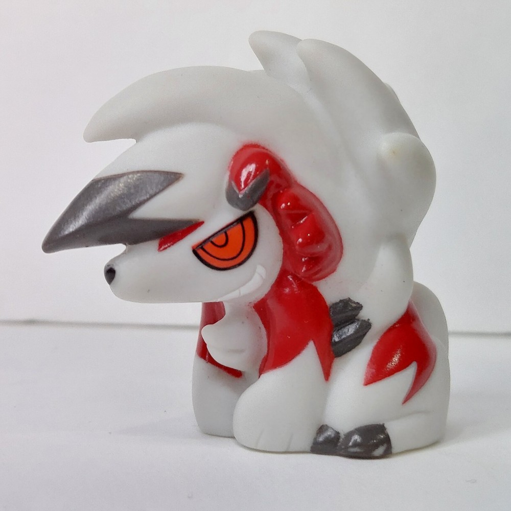 B. Pokemon Finger Puppet Lycanroc Midnight Form Catch Them All Nintendo Bandai