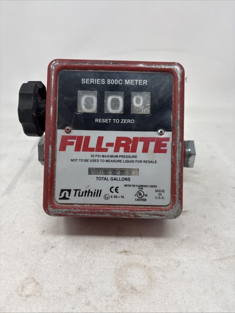 Tuthill Fill-Rite Series 800C 3 Digit Mechanical Flow Meter