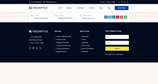 Premium Wordpress Elementor Template Kit Bundle | Finance & Law Firm theme