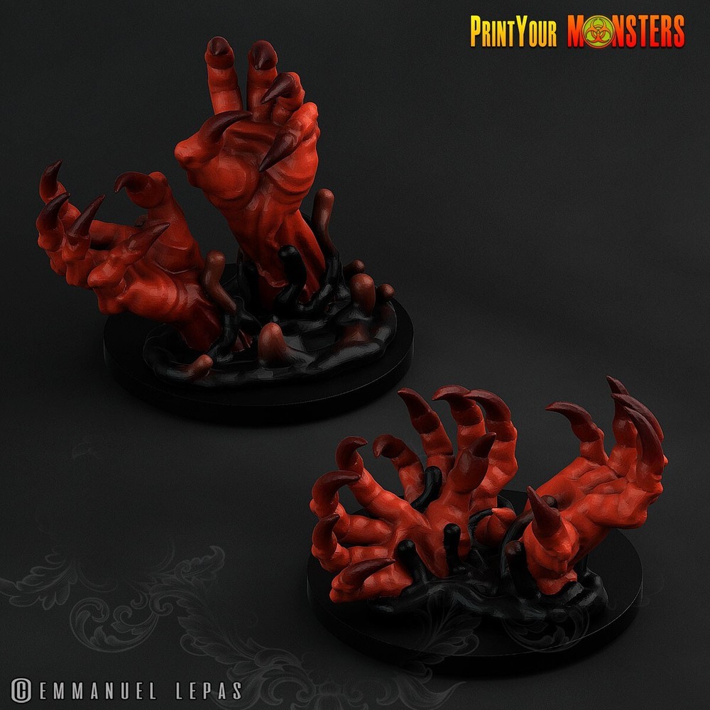 Hell Hands Legion Terrain Scenery Tabletop Miniatures 28mm