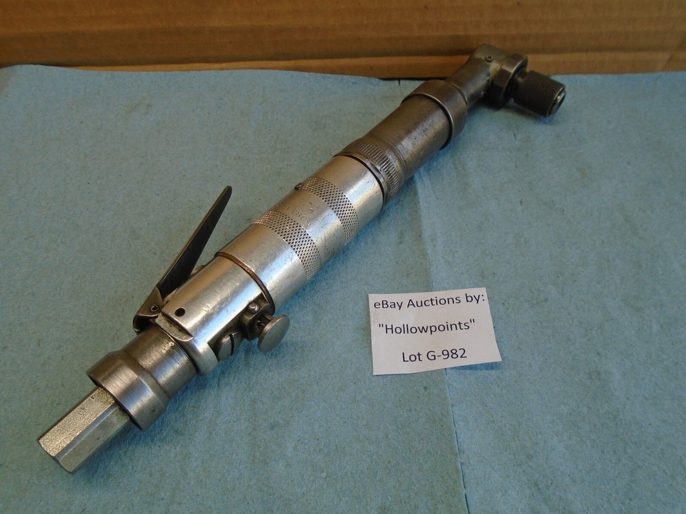 ARO Model 2500-C Right Angle 1/4" Hex Bit Pneumatic Driver 1/4" w/ Reverse G982