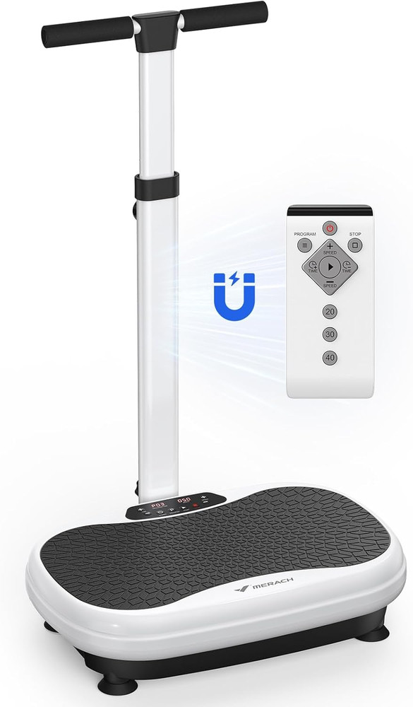 Vibration Plate Exercise Machine, Vibrating Plate Exercise Machine with Handrail